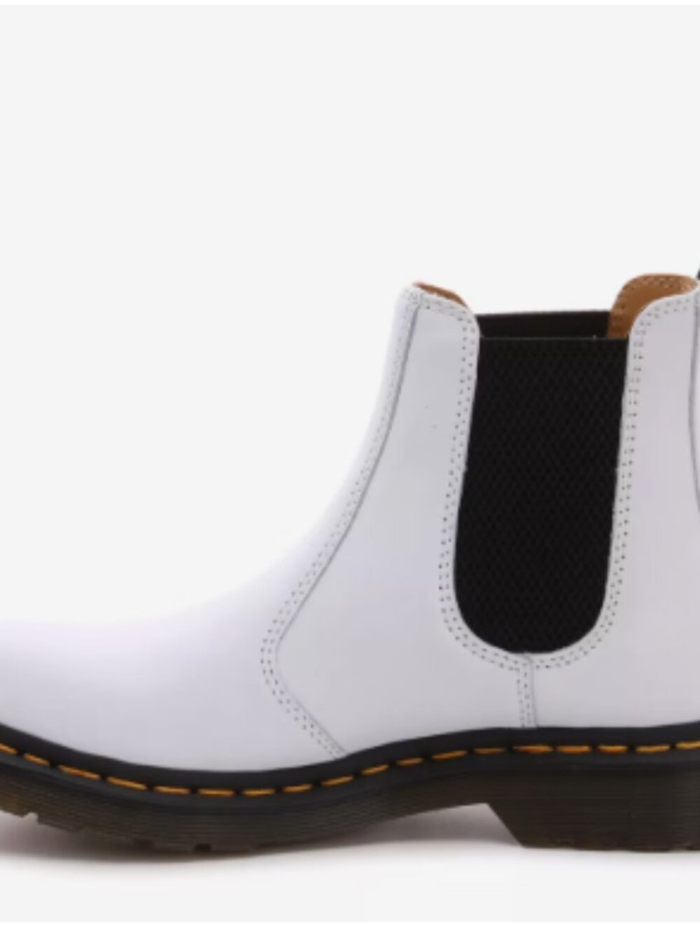White Doc Marten Chelsea boots Size 6